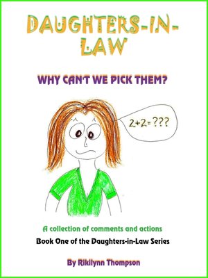 cover image of DAUGHTERS-IN-LAW Why Can't We Pick Them?